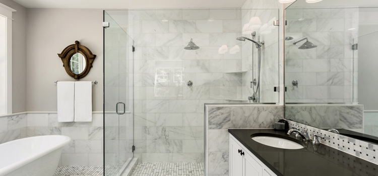 bathroom shower door installation in Soquel